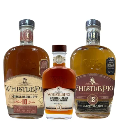 WhistlePig 10 & 12 Year Private Select Single Barrel Rye Bundle