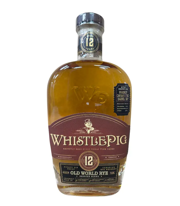 WhistlePig 12 Year Old "All Ryes Are Equal But Some Ryes Are More Equal Than Others" Single Barrel World Rye Whiskey 750mL