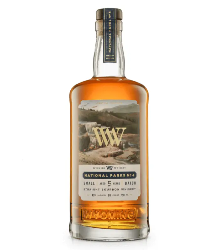 Wyoming Whiskey National Parks No. 4 Small Batch Bourbon Whiskey 750mL